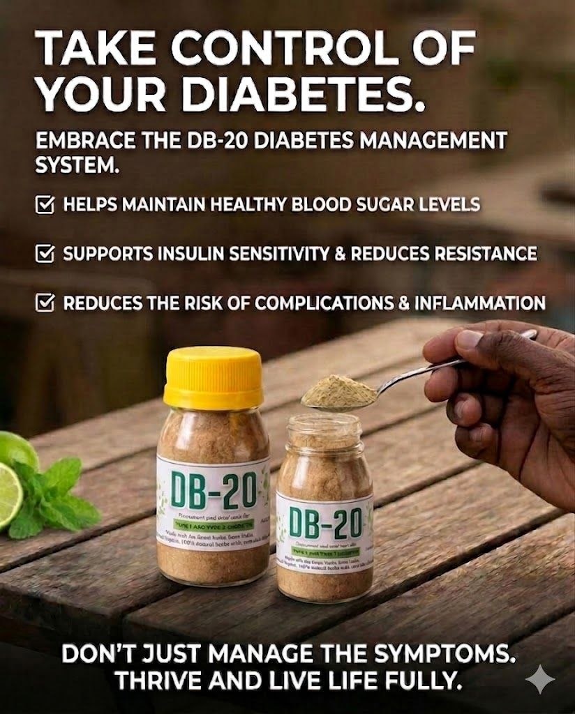 DB-20 Herbal Blood Sugar Formula